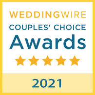 Wedding Wire Brides Couple Choice Award Winner 2021