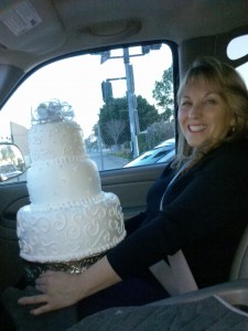 25th Wedding Aniversary Cake