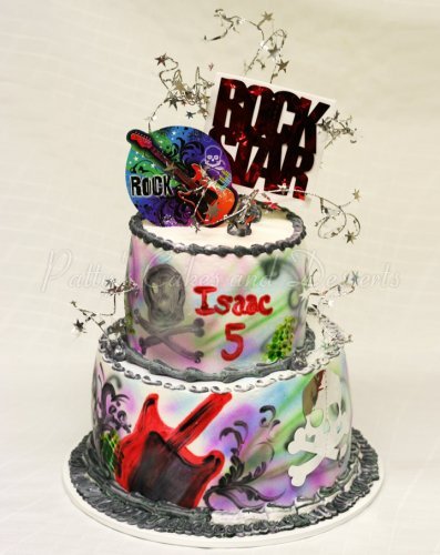 Rock N Roll Birthday Cake