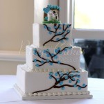 branches wedding cake
