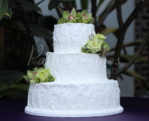3 tiered wedding cakes