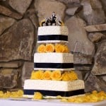yellow-blue-wedding-cake