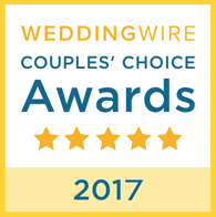 Wedding Wire Brides Couple Choice Award Winner 2017