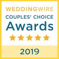 Wedding Wire Brides Couple Choice Award Winner 2019
