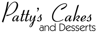 Patty's Cakes and Desserts Print Logo