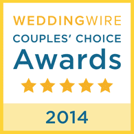 Wedding Wire Brides Couple Choice Award Winner 2013