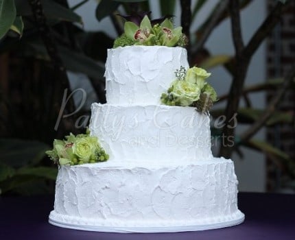 cake 3 tier texture homestyle basic round