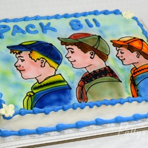 boy scouts cub scouts cake