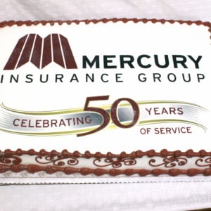corporate anniversary cake