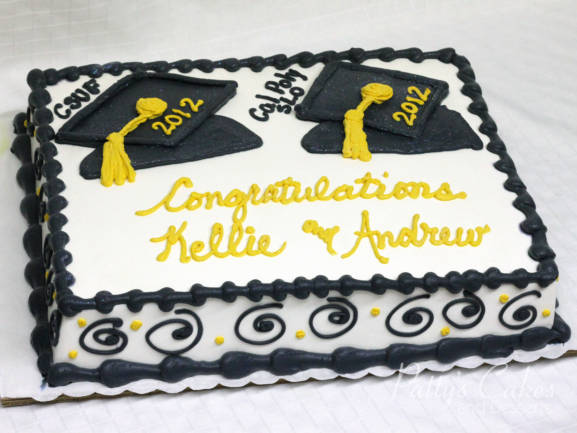 Photo of a graduation cake csuf calpoly slo - Patty's Cakes and Desserts