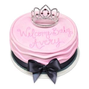 princess baby shower cake