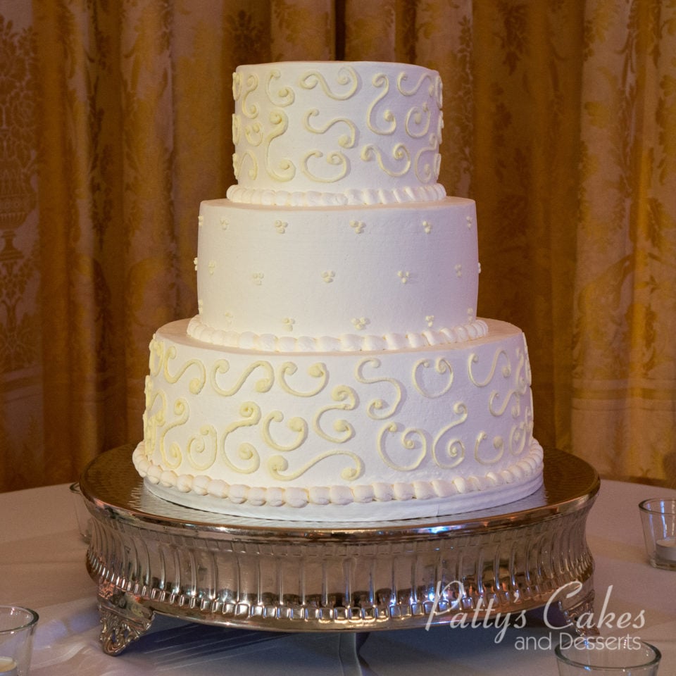 small wedding cake