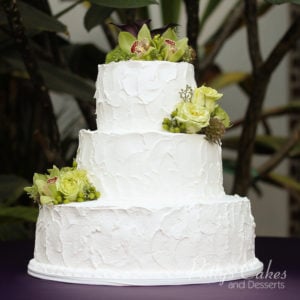 wedding cake 3 tier texture homestyle basic round