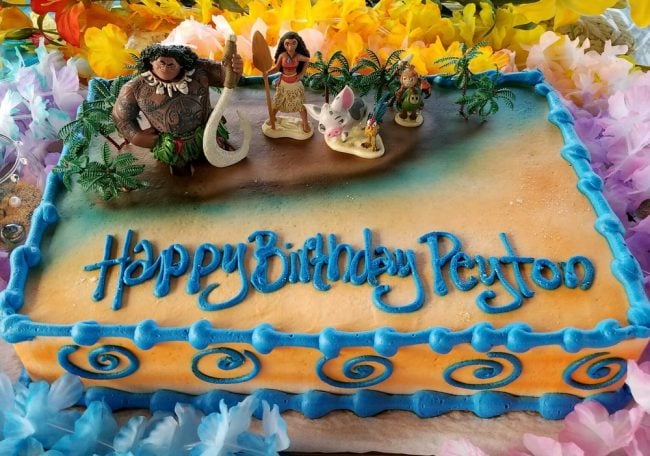 Delicious Moana Birthday Cake Patty S Cakes And Desserts