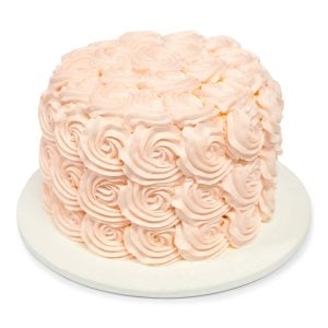 baby shower rosette cake