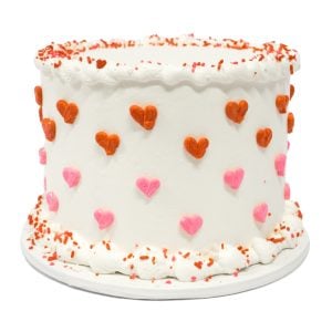 hearts cake