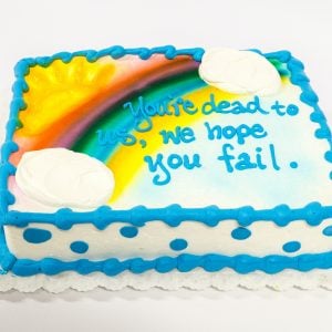 rainbow clouds cake