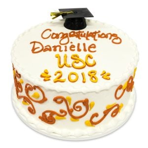 usc graduation cake