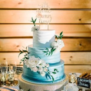 ombre wedding cake gorgeous