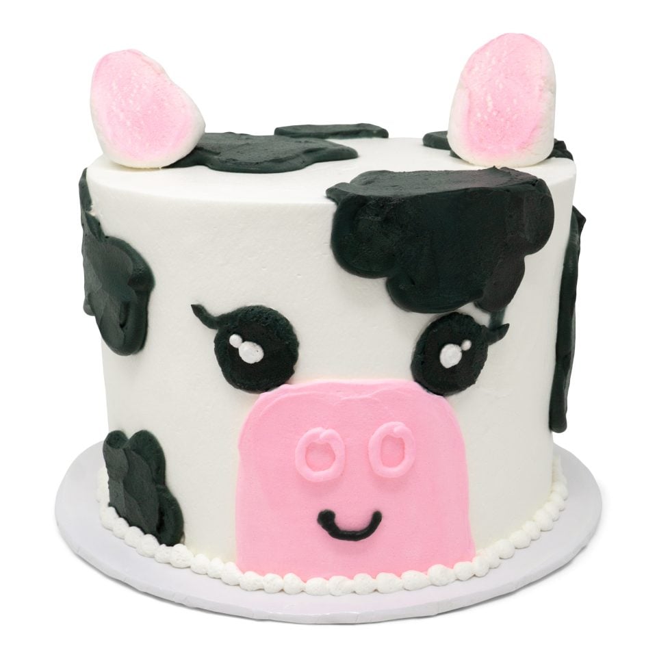 cow birthday cake