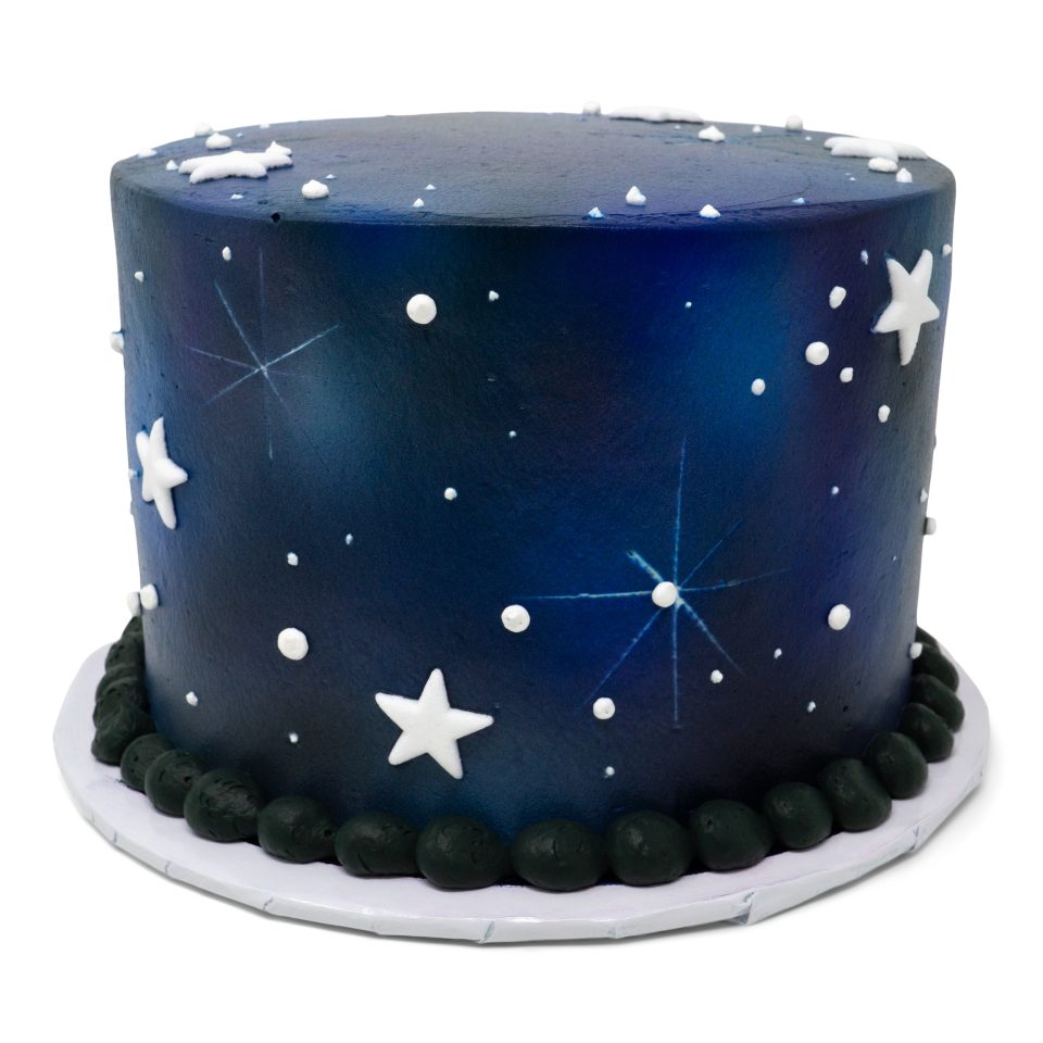 galaxy birthday cake