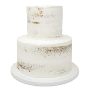 2 tier 3 4 naked cake